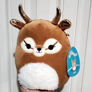 7-8" Squishmallow Kieli the antelope Kellytoy Soft Plush Stuffed gift toy N…
